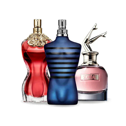 Pack 3 Perfumes - LA BELLE, ULTRA MALE e Gaultier SCANDAL 100ml