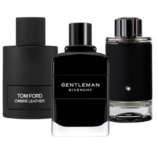 Zestaw 3 perfum – Tom Ford Ombre Leather, Givenchy Gentleman i Montblanc Explorer 100 ml